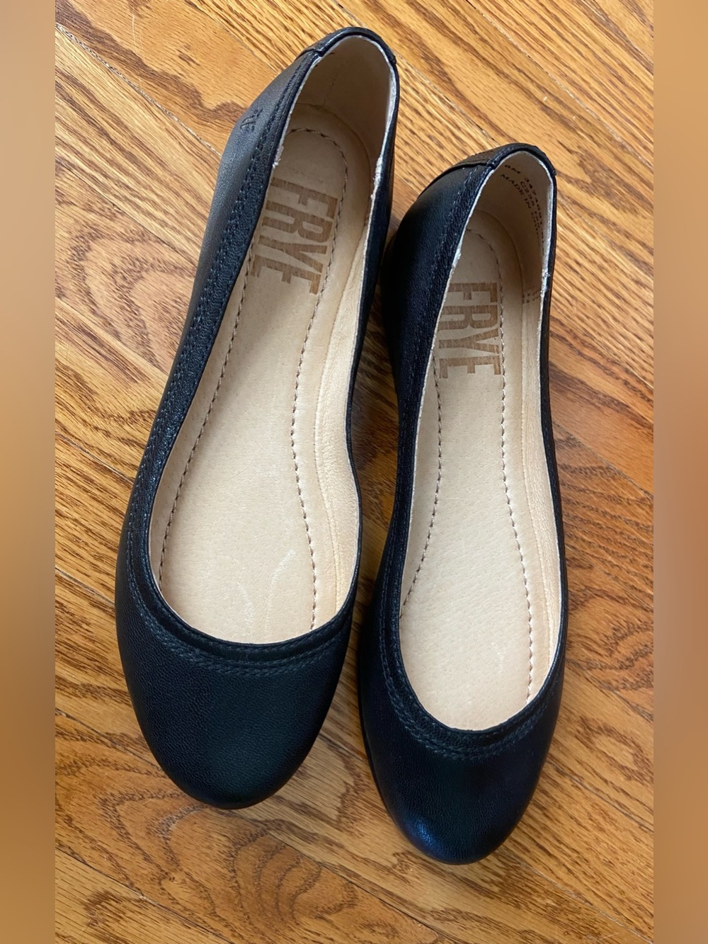FRYE Black Ballet Flats - NEW!